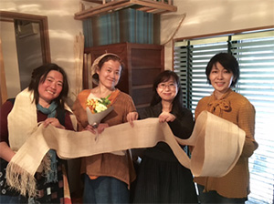 百人帯が完成した瞬間